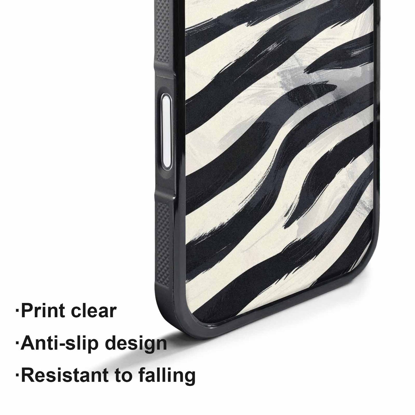 iPhone 17 Pro Max Case — Seamless Tileable Pattern Of Animal Print, Custom Art Phone Cover