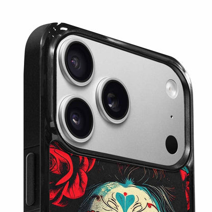 iPhone 17 Pro Max Case — Skull Dark Art Gothic Print Gothic, Custom Printed Phone Case