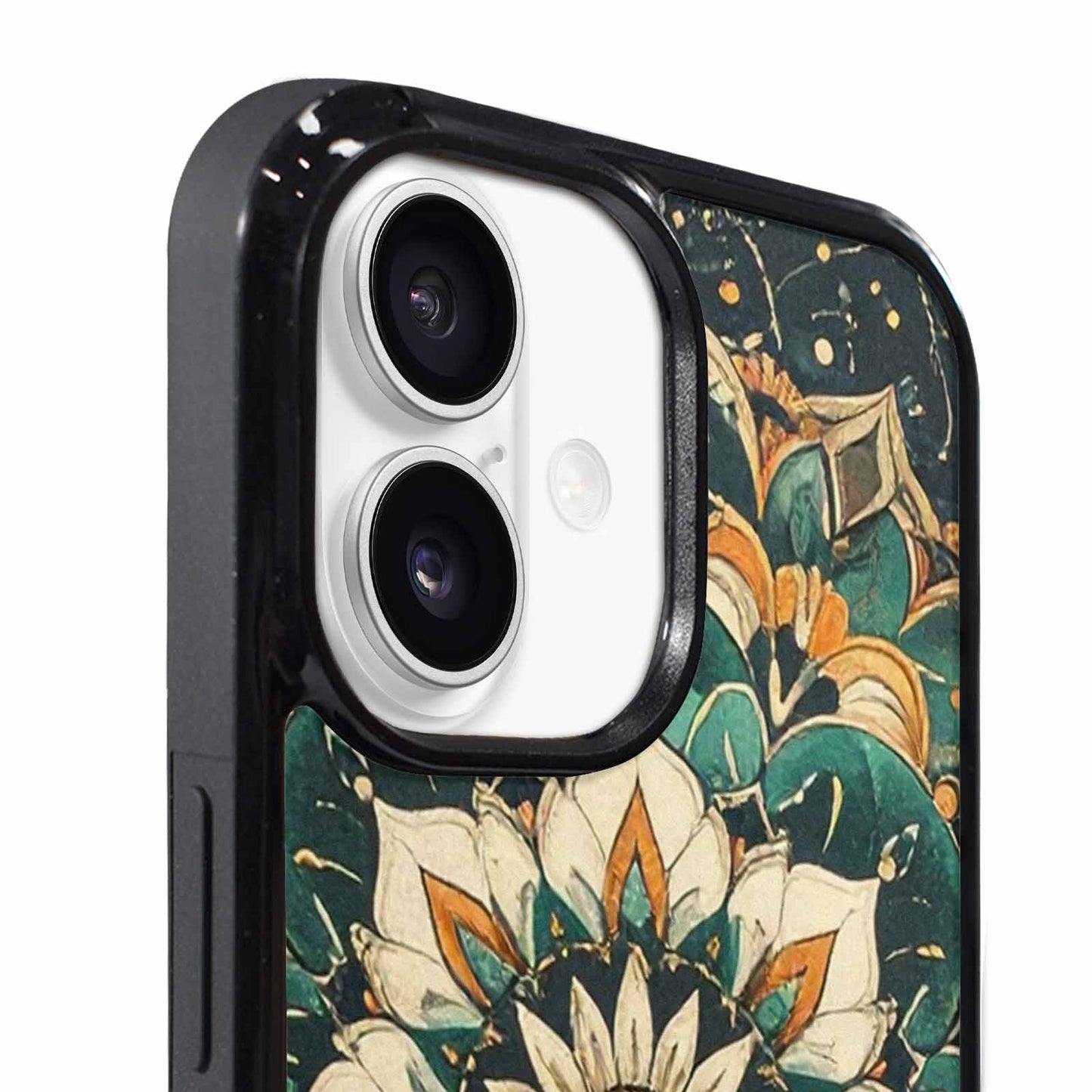 iPhone 17 Case — Small Mandala Pattern, Randomly Floral, Custom Art Phone Cover