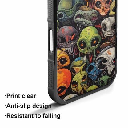 iPhone 17 Case — Aliens Camo Aliens Alien Scifi, Original Design Phone Case