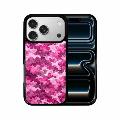 iPhone 17 Pro Case — Small Military Camouflage Blotch Pattern Camo, Personalized Phone Case