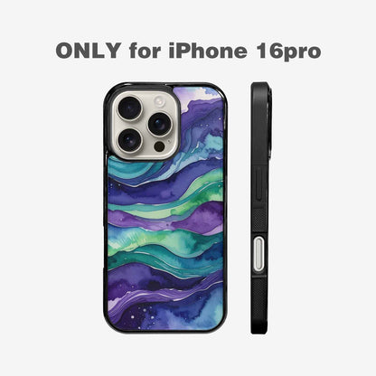 iPhone 16 Pro Case — Galaxy Aurora Nebula, Custom Print Case Cover