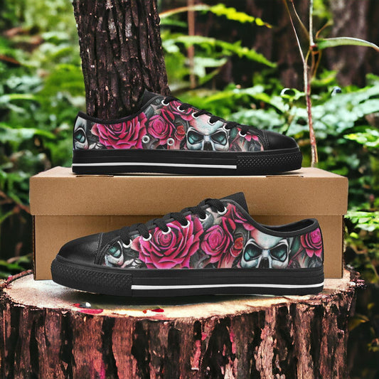 Jellyfish Teal Gold Handmade MEN Bold Art - Freaky Shoes | Custom Art Sneakers