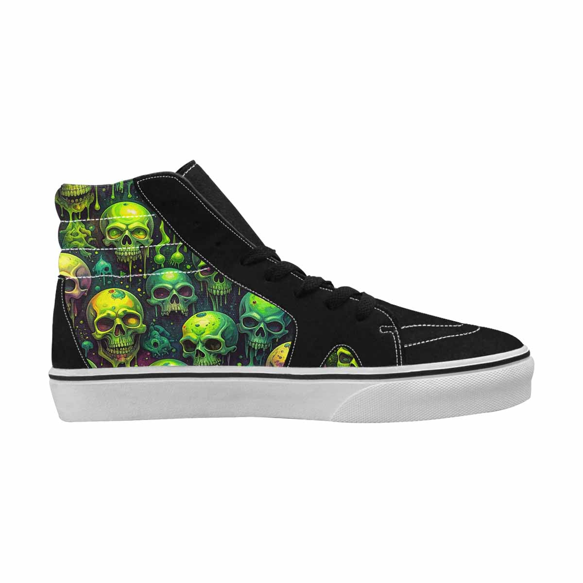 MEN'S More Overlapping Ontop Each High Top Canvas Aesthetic Custom Shoes