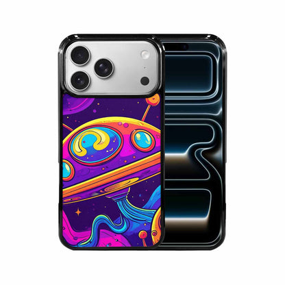 iPhone 17 Pro Max Case — Alien Ufo Cartoon Art Alien Scifi, Personalized Phone Case