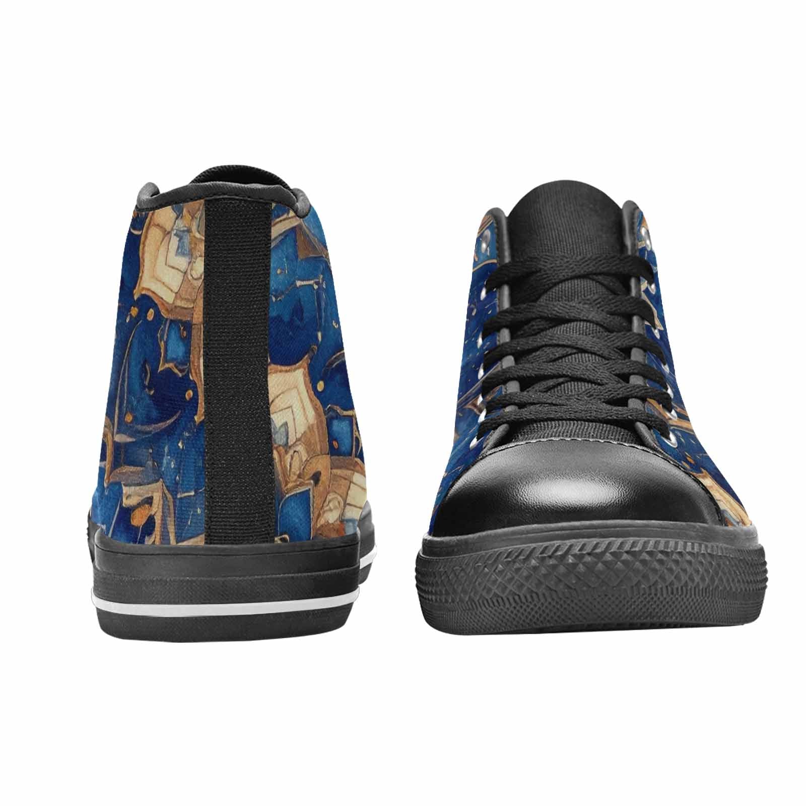 MEN'S Mandala High Top Canvas Surreal Custom Shoes