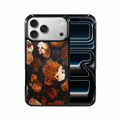 iPhone 17 Pro Max Case — Small Cow Animal Print Animal Print, Custom Designed Case Cover