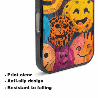 iPhone 16 Pro Case — Smiley Faces Animal Printsmile, Original Design Phone Case