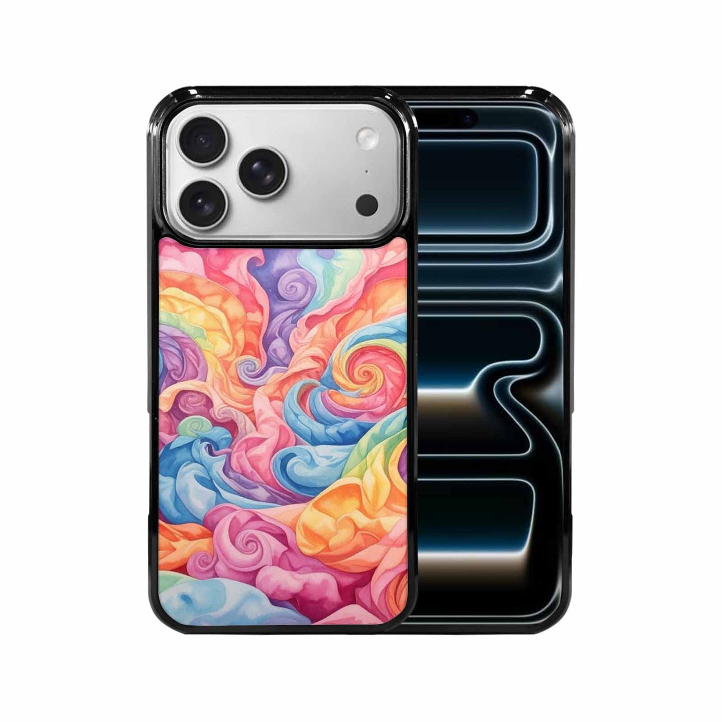 iPhone 17 Pro Max Case — Tie Dye Swirls Tie Dye, Custom Print Case Cover