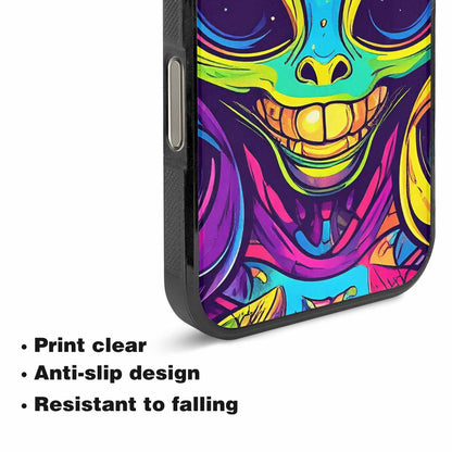 iPhone 16 Pro Max Case — Alien Ufo Cartoon, Custom Phone Case
