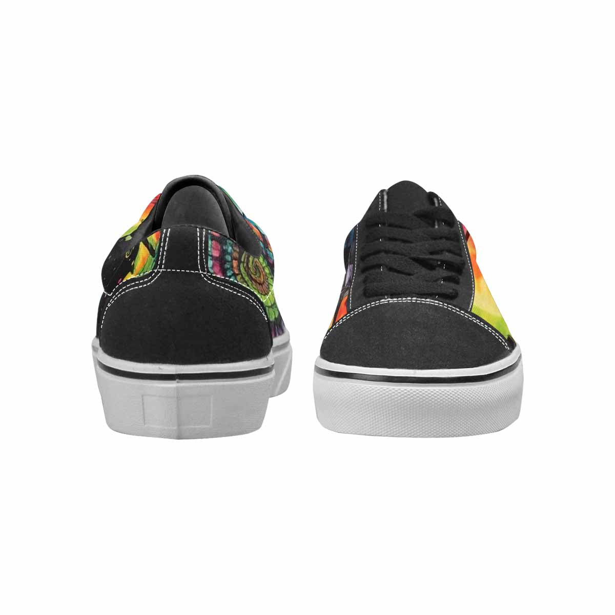 WOMEN'S Tie Lace-Up Canvas Aesthetic Custom Shoes