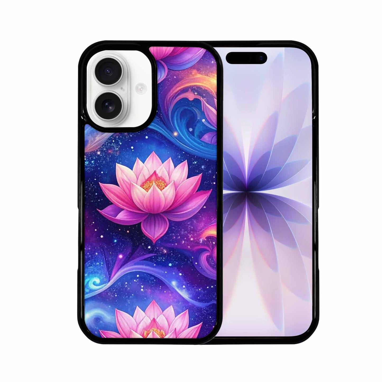 iPhone 17 Case — Lotus Galaxy Art Seamless Galaxy Space, Original Design Phone Case
