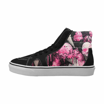 MEN'S Ice Cream Red Ink Motif Motifs 2 Ferion