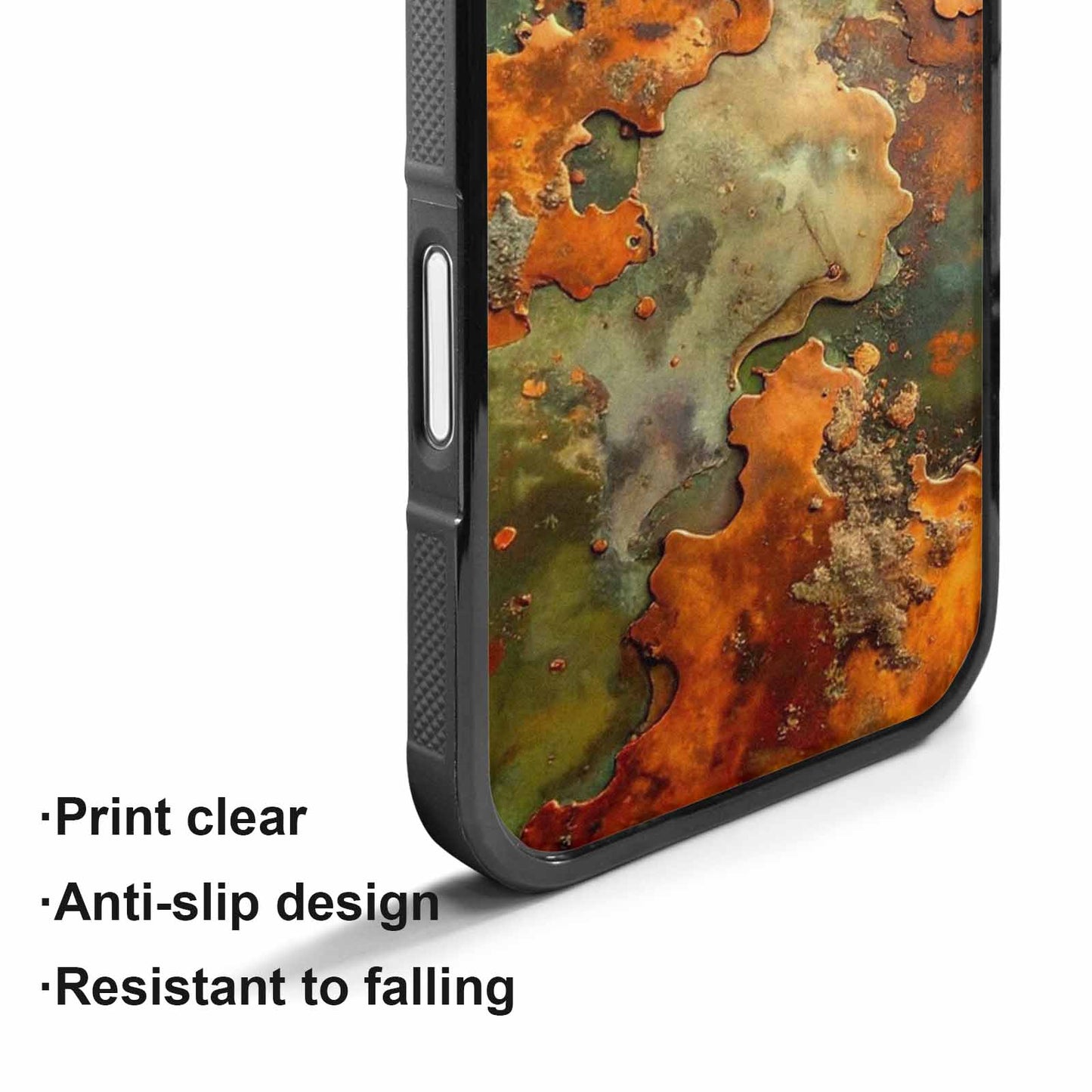 iPhone 17 Case — Seamless Tileable Pattern Of Camo, Custom Printed Phone Case
