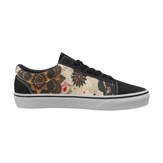 MEN'S Mandala Canvas Lace-Up Dark Academia Shoes