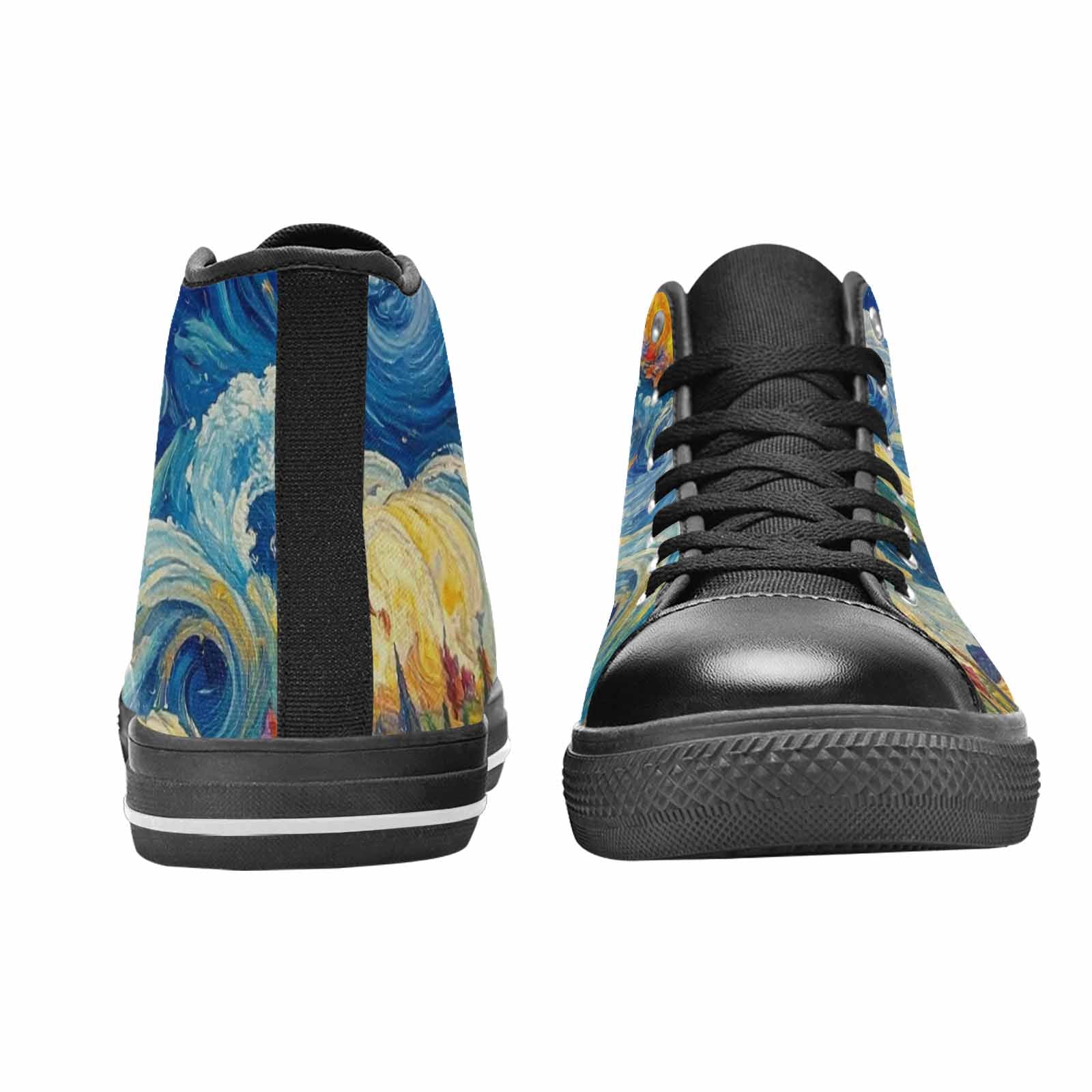 MEN'S Blend All Versions High Top Canvas Dark Academia Sneakers