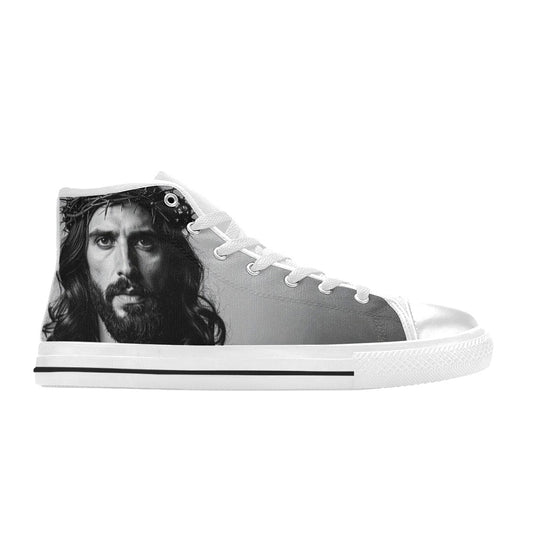 WOMEN'S Jesus37 High Top Canvas Grunge Shoes