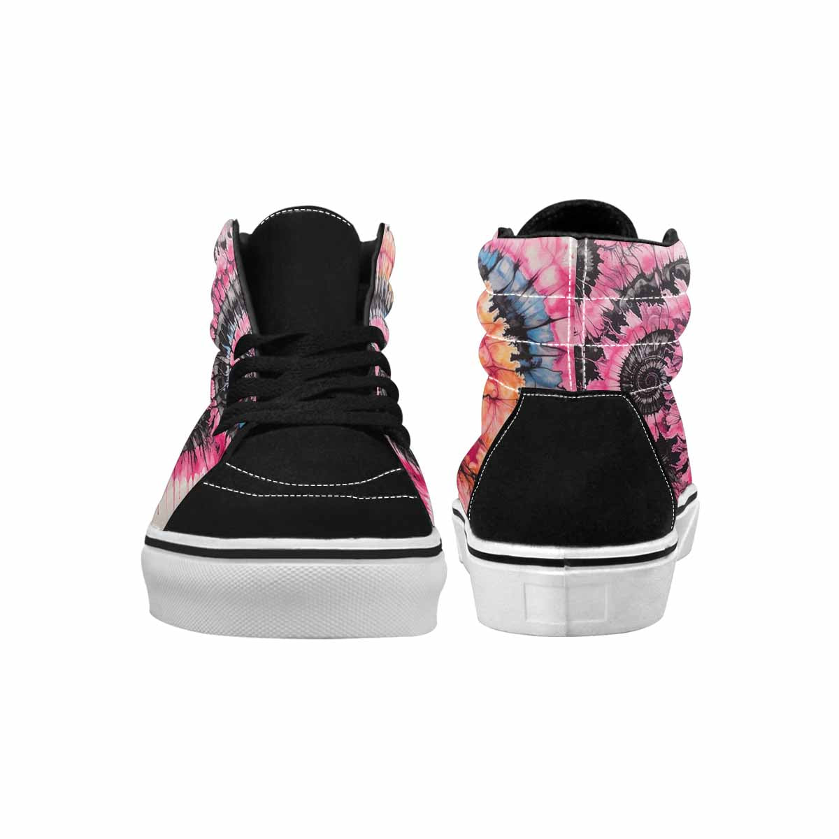 MEN'S Tie High Top Canvas Cottagecore Sneakers