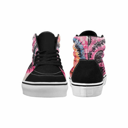 MEN'S Tie High Top Canvas Cottagecore Sneakers