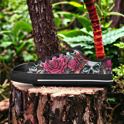 Skulls Roses Deluxe Women - Freaky Shoes®