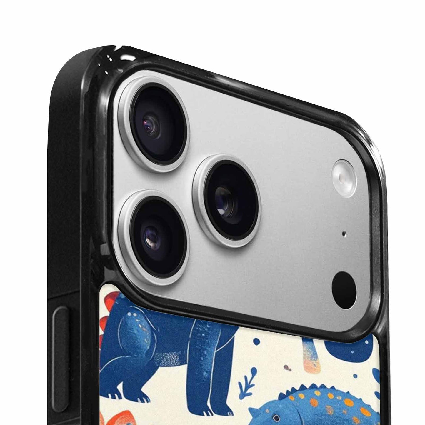 iPhone 17 Pro Max Case — Vintage Dinosaurs Mushroom Retro Vintage, Unique Phone Case Design