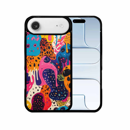 iPhone 17 Air Case — Melting Aliens Pattern Hundreds Of Alien, Custom Phone Case