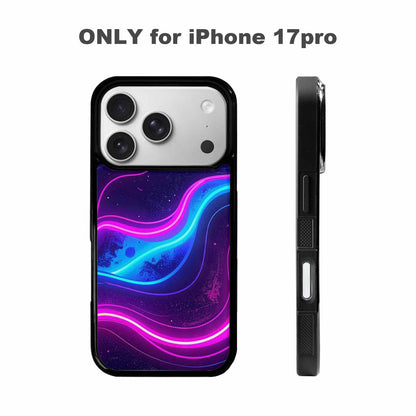 iPhone 17 Pro Case — Neon Cartoon Retro Vintage, Personalized Phone Case