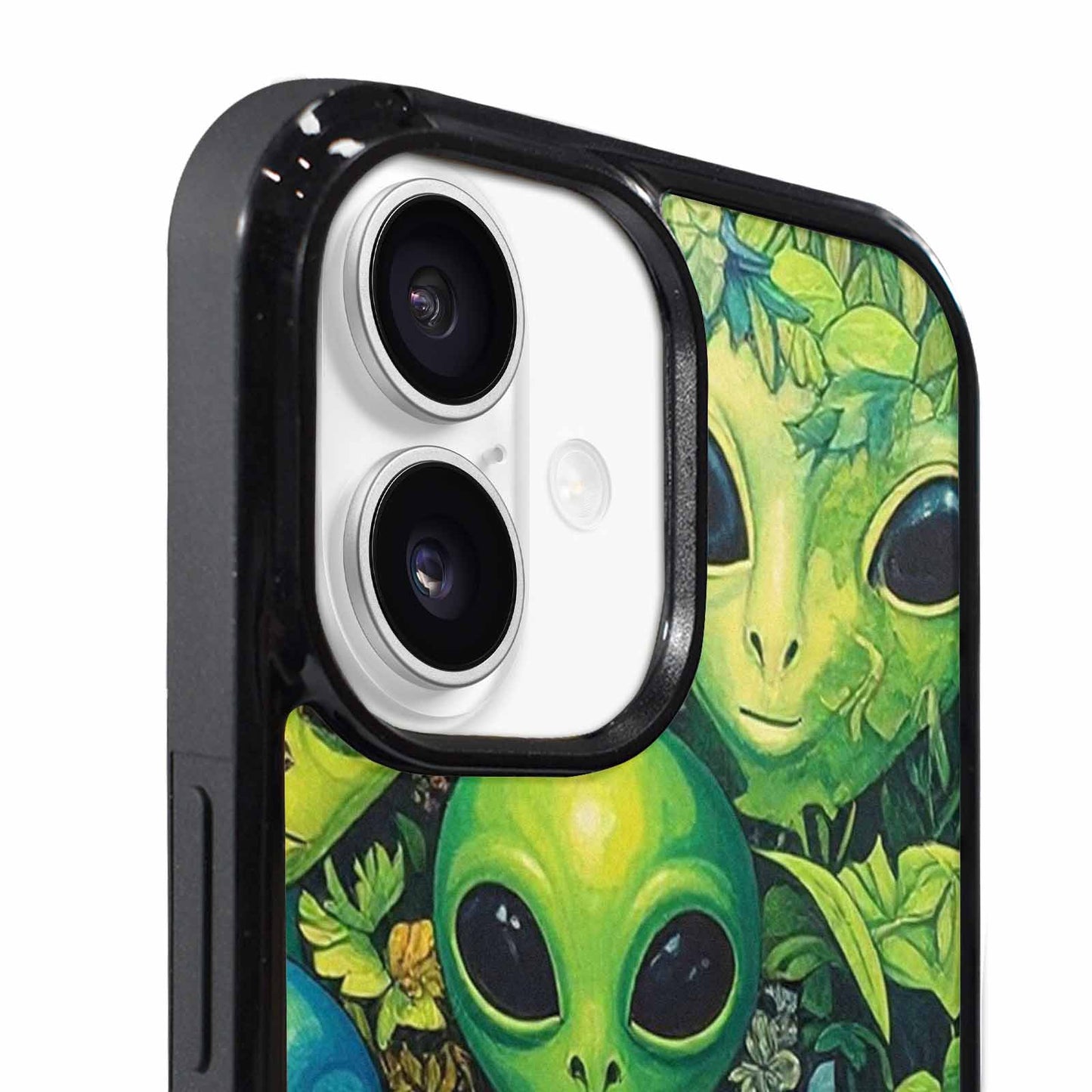 iPhone 17 Case — Aliens Pattern Hundreds Of Alien Scifi, Custom Designed Case Cover