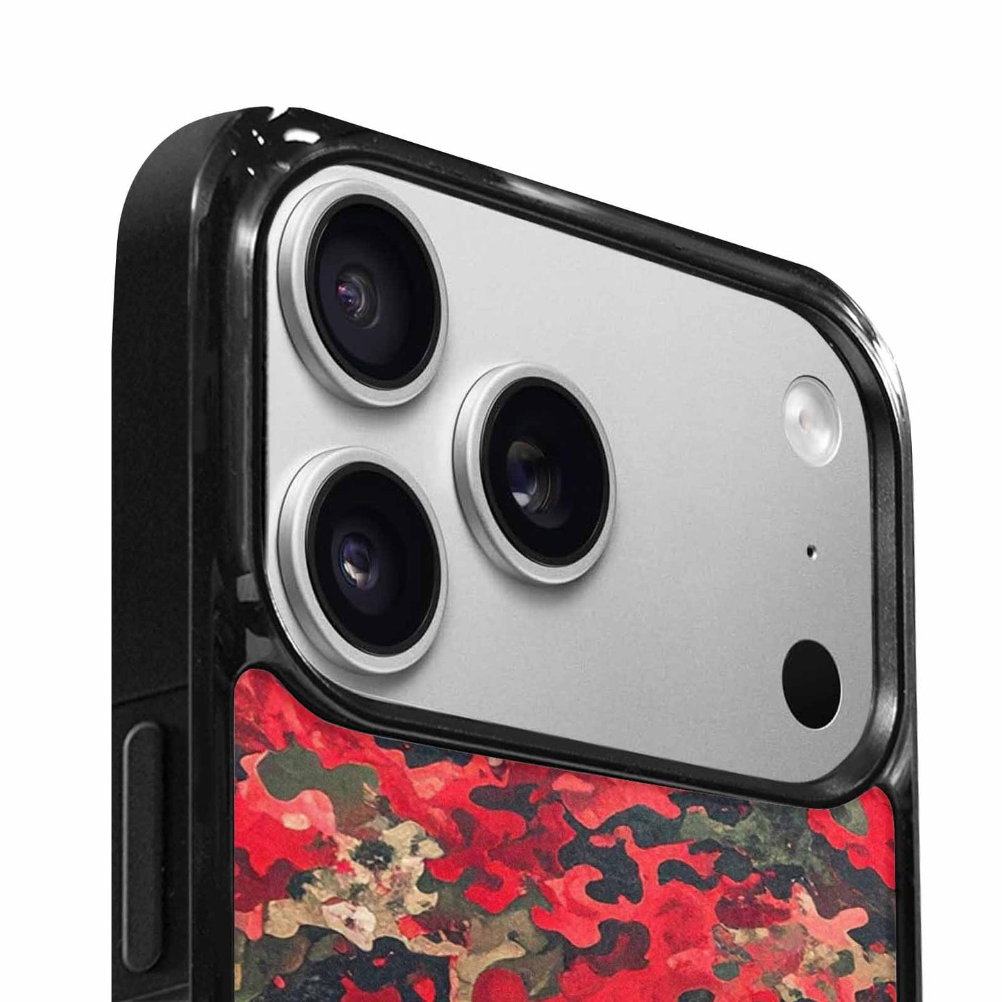 iPhone 17 Pro Max Case — Small Military Camouflage Blotch Camo, Unique Phone Case Design