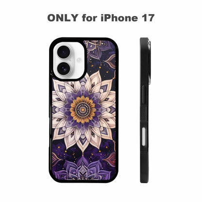 iPhone 17 Case — Small Mandala Pattern, Randomly Floral, Personalized Phone Case