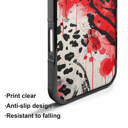iPhone 17 Case — Animal Print (black &amp; Animal Print, Custom Printed Phone Case
