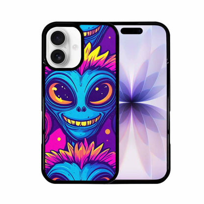iPhone 17 Case — Alien Ufo Cartoon Art Alien Scifi, Unique Phone Case Design