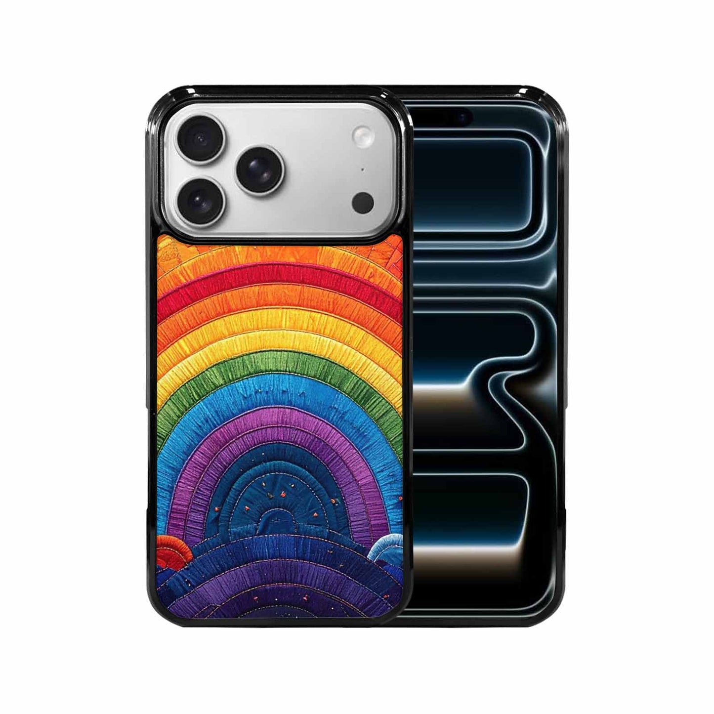 iPhone 17 Pro Max Case — Vivid Camo Rainbow Camo, Original Design Phone Case