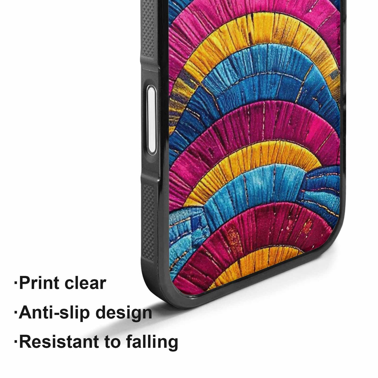 iPhone 17 Case — Vivid Camo Pansexual Camo, Original Design Phone Case