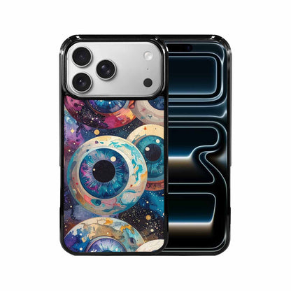 iPhone 17 Pro Max Case — Seamless Tileable Pattern Of Galaxy Space, Original Design Phone Case