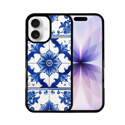 iPhone 17 Case — Talavera Tile Floral, Unique Phone Case Design