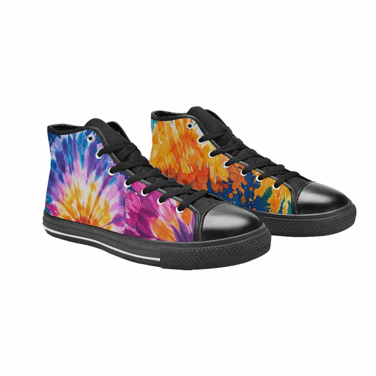 MEN'S Tie Dye Mixed Style High Top Canvas Dreamcore Sneakers