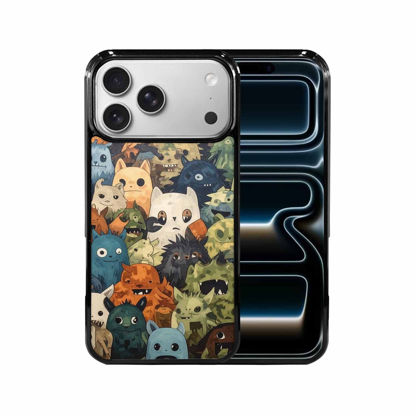 iPhone 17 Pro Max Case — Monsters Camomonsters Pattern Gsw Camo, Custom Designed Case Cover