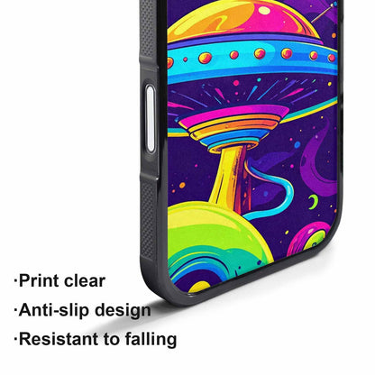 iPhone 17 Air Case — Alien Ufo Cartoon Art Pattern Alien, Custom Designed Case Cover