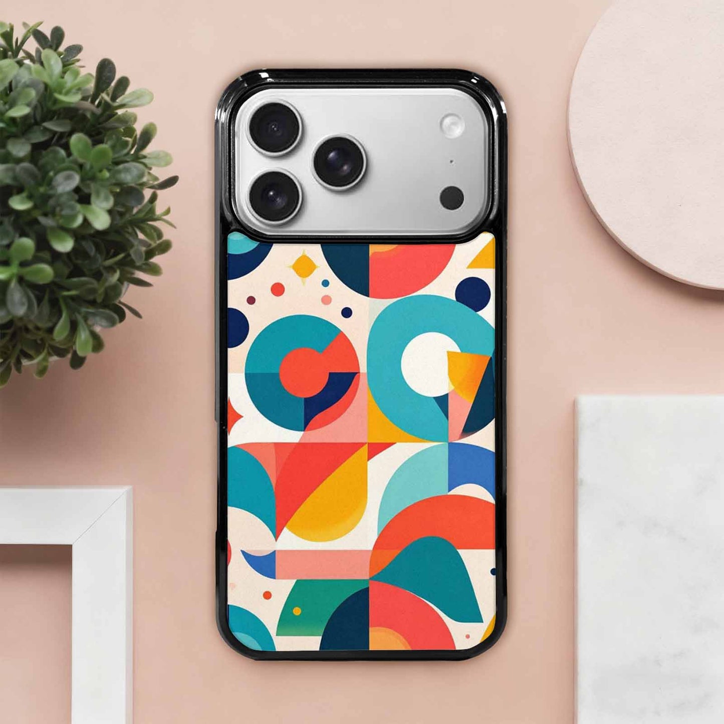 iPhone 17 Pro Max Case — Mod Cartoon Art Pattern Cartoon Cute, Custom Designed Case Cover