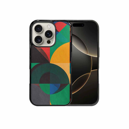 iPhone 16 Pro Case — 1990s Memphis Art Pattern, Custom Phone Case