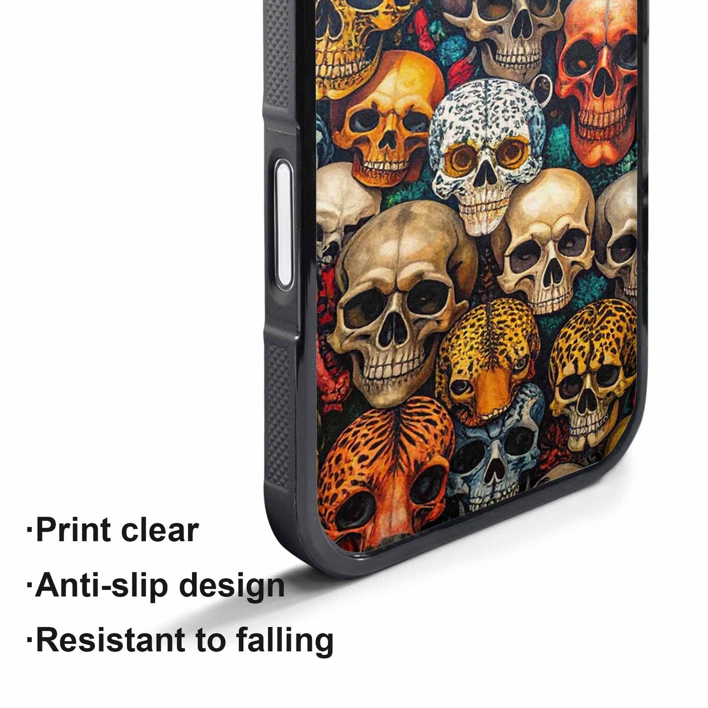 iPhone 17 Air Case — Skulls Animal Printskulls Patt Pvm Gothic, Custom Made Phone Cover