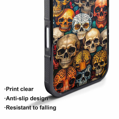 iPhone 17 Air Case — Skulls Animal Printskulls Patt Pvm Gothic, Custom Made Phone Cover