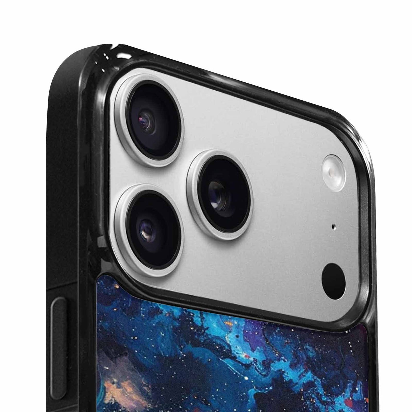 iPhone 17 Pro Max Case — Eamless Repeating Pattern Of Galaxy Space, Custom Designed Case Cover