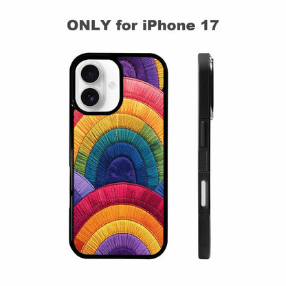 iPhone 17 Case — Vivid Camo Rainbow Camo, Custom Designed Case Cover