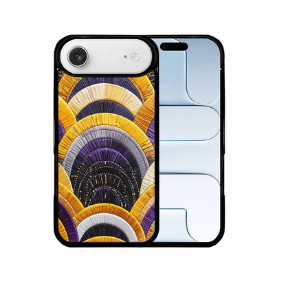 iPhone 17 Air Case — Vivid Camo Nonbinary Pride Camo, Custom Designed Case Cover