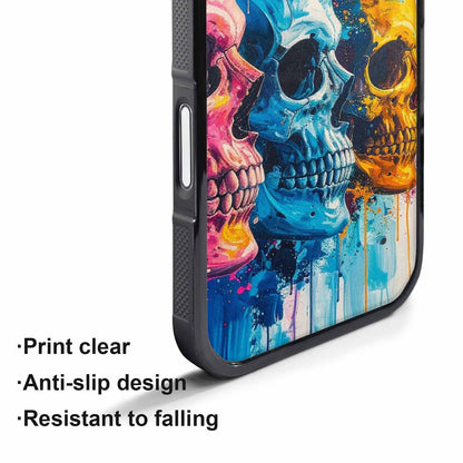 iPhone 17 Air Case — Skull Dark Art Gothic Print Gothic, Unique Phone Case Design