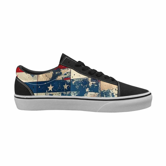 WOMEN'S American Flag Stars Canvas Lace-Up Dreamcore Shoes