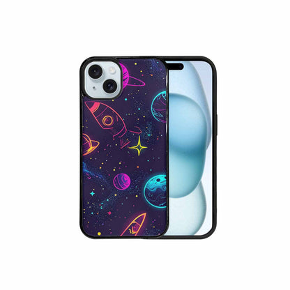 iPhone 15 Plus Case — Space Galaxy Astronaut, Unique Phone Case Design