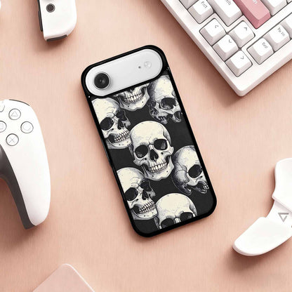 iPhone 17 Air Case — Skull Dark Art Gothic Print Gothic, Custom Made Phone Cover
